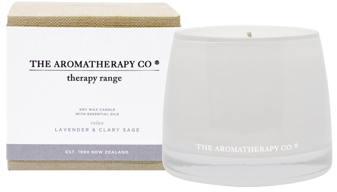 THERAPY CANDLE 260G  Lavender & Clary Sage