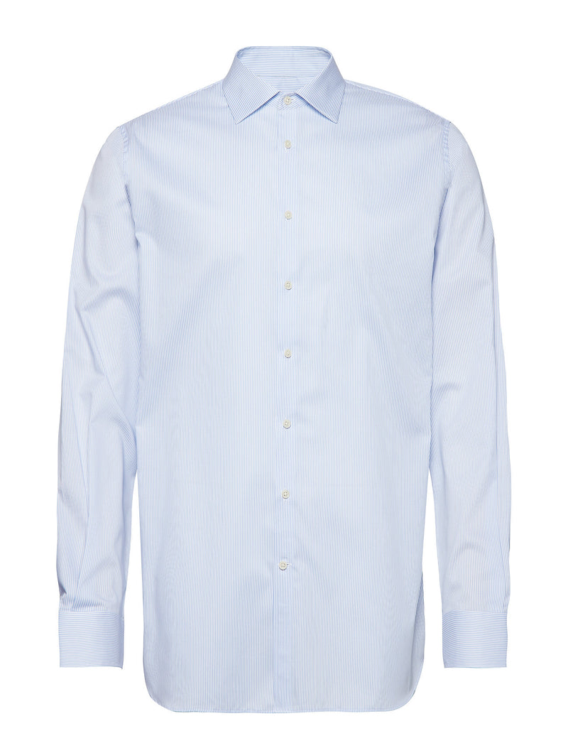 NON-IRON TWILL SUPERSLIM SHIRT  Ice Flow
