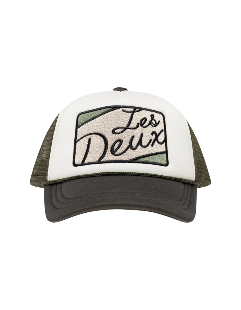 Waylon Foam Cap  Pine Green/Ivory