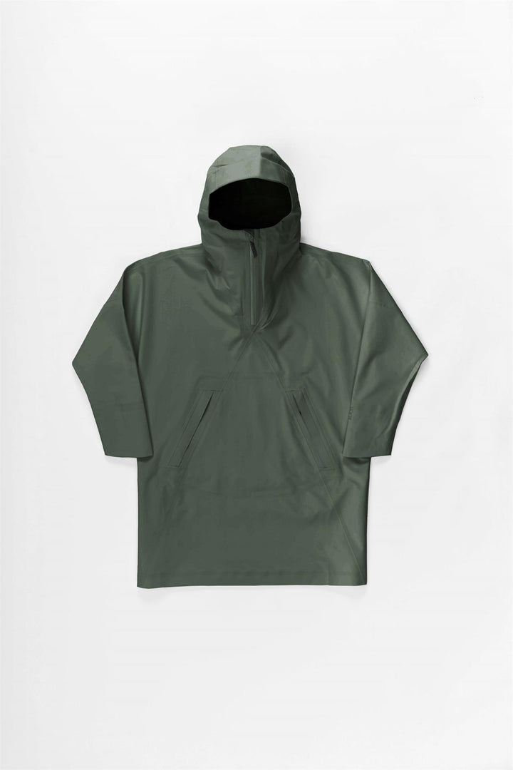 AALESUND PONCHO  Dusty Green