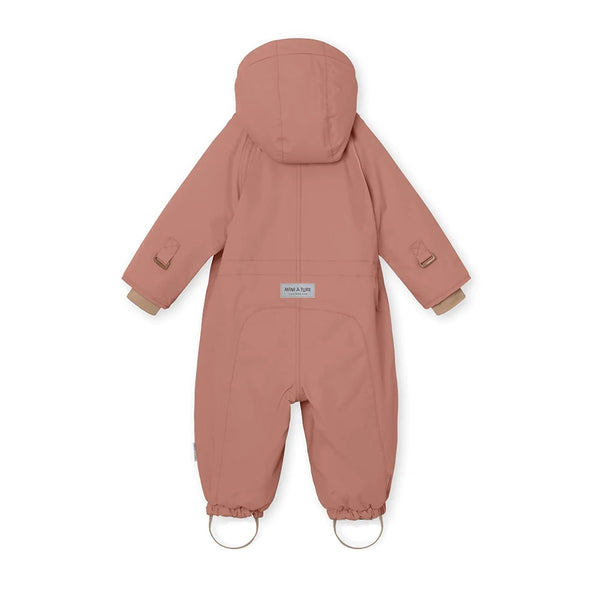 WISTI FLEECE LINED SNOWSUIT  Wood Rose