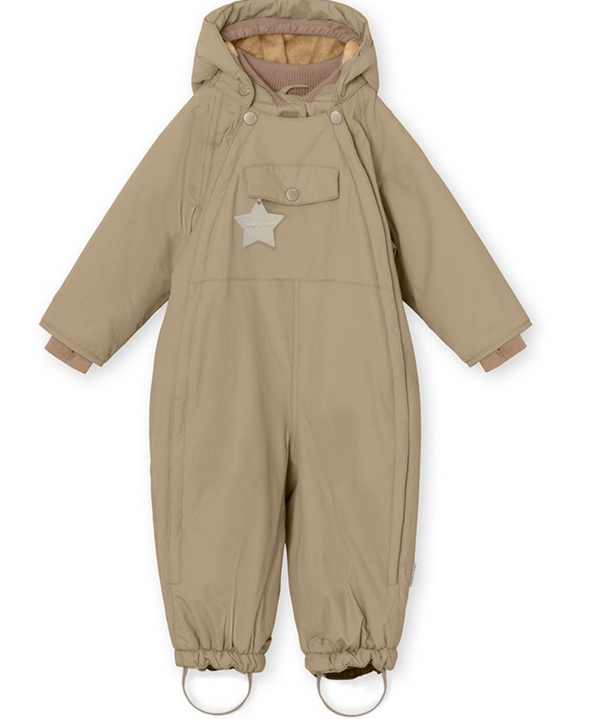 WISTI FLEECE LINED SNOWSUIT  Savannah Tan