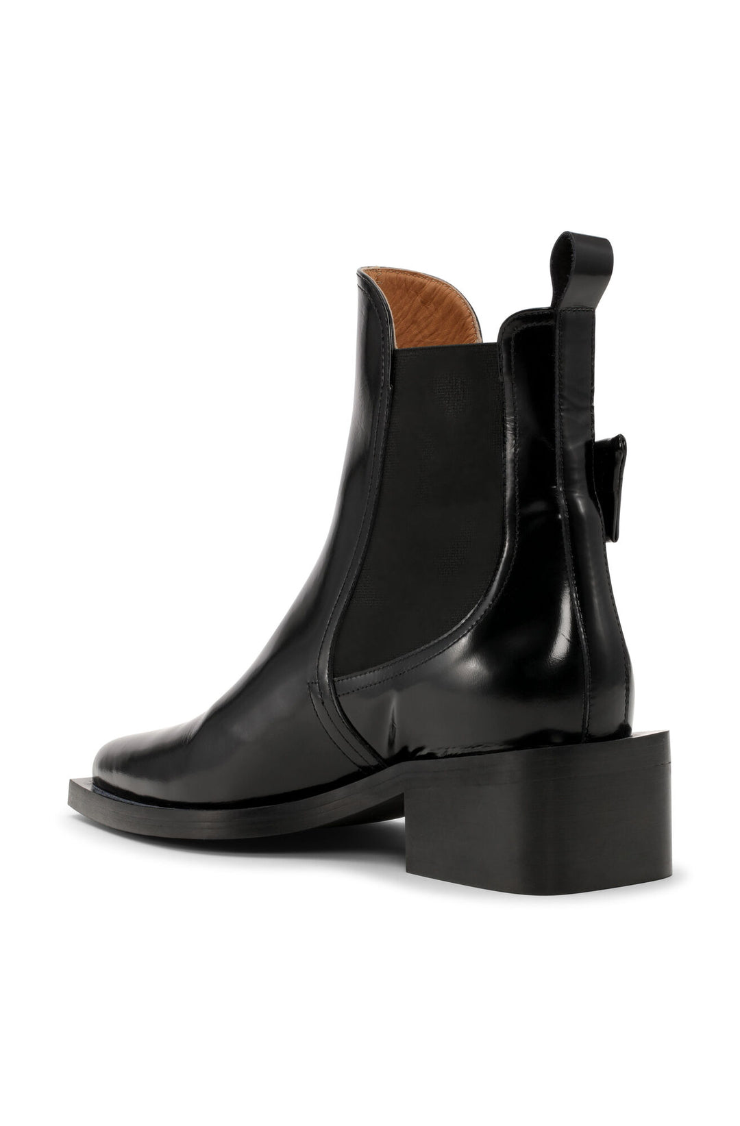 CHUNKY BUCKLE CHELSEA BOOT NAPLACK  099 Black