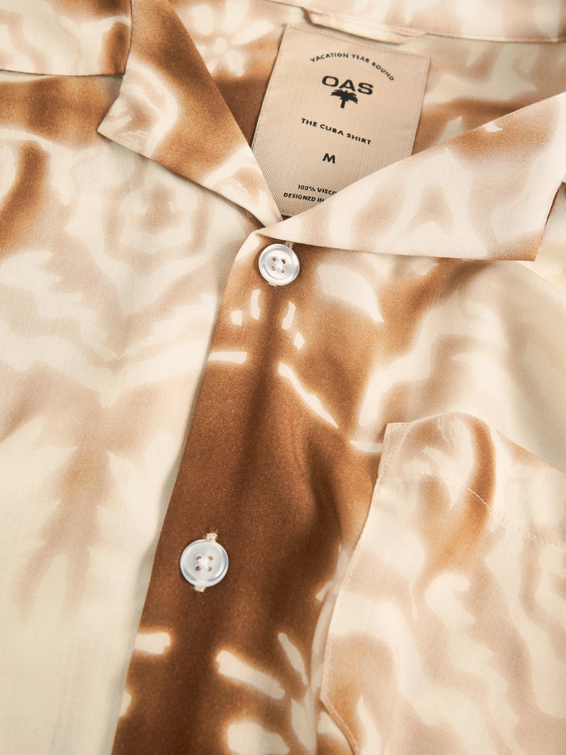 OAS SHAPESHIFTER VISCOSE SHIRT  Brun