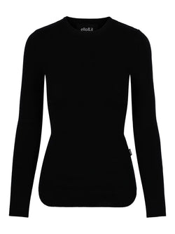 VIBEKE MERINO SWEATHER  Black