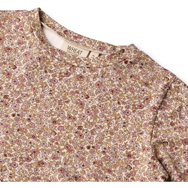 JERSEY DRESS SESSA  Grey Rose Flowers