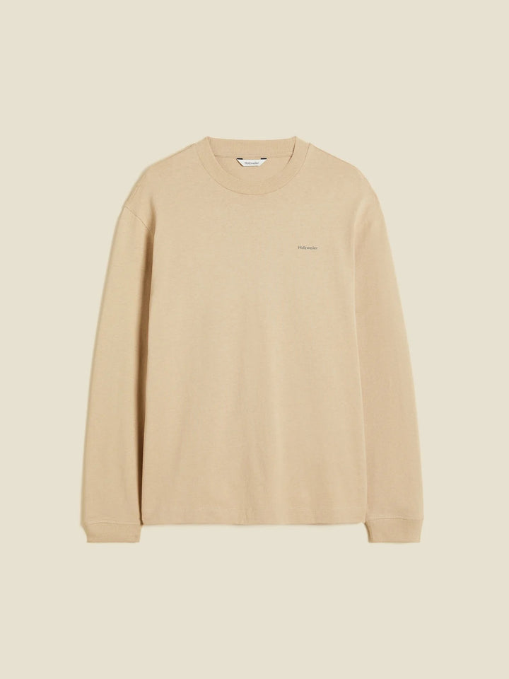 W. Relaxed Long Sleeve  Sand