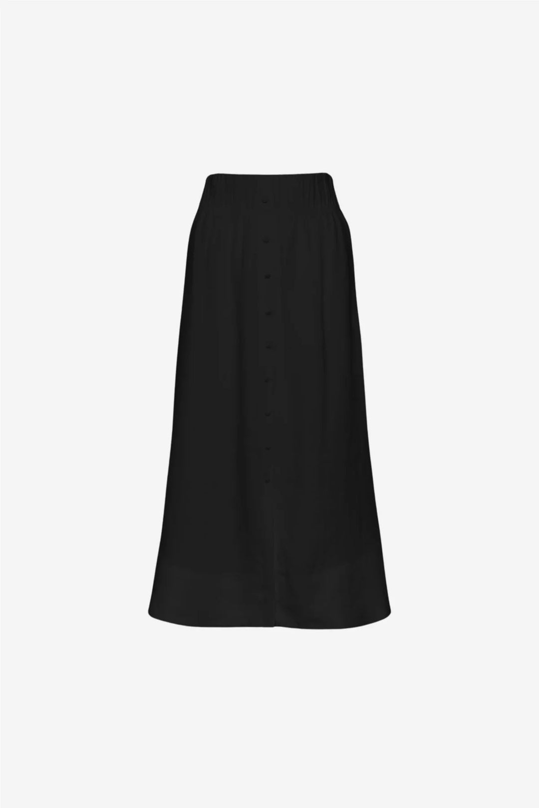 Thea linen skirt  Black