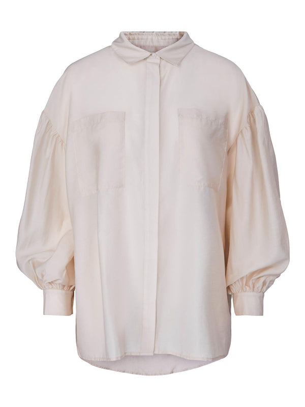 VIOLET SHIRT  Eggshell