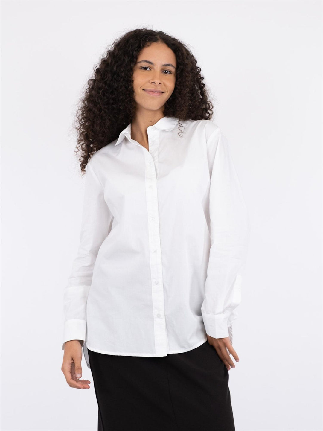 MARGIT C POPLIN SHIRT  White