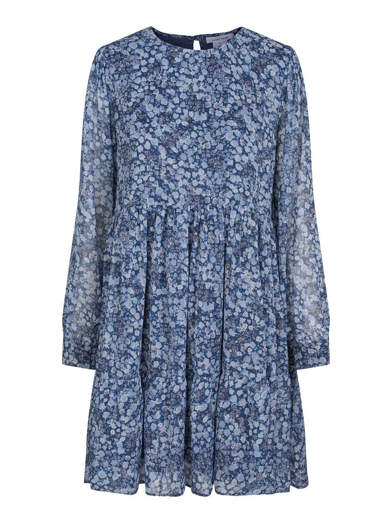 Blossom Mini Dress  Midnight Flower