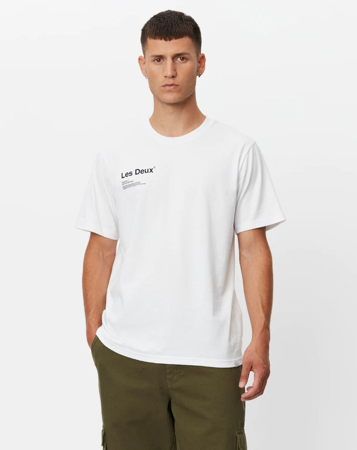 Brody T-Shirt  White/Black