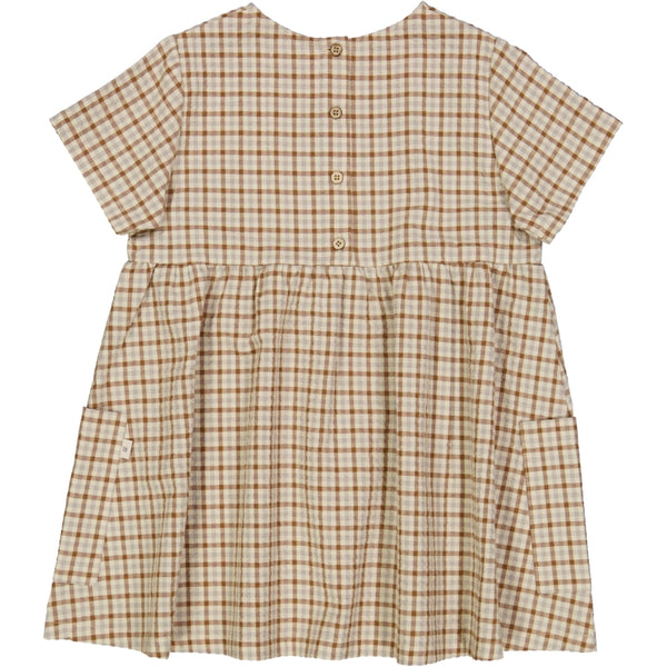 DRESS AYSE  Golden Dove Check