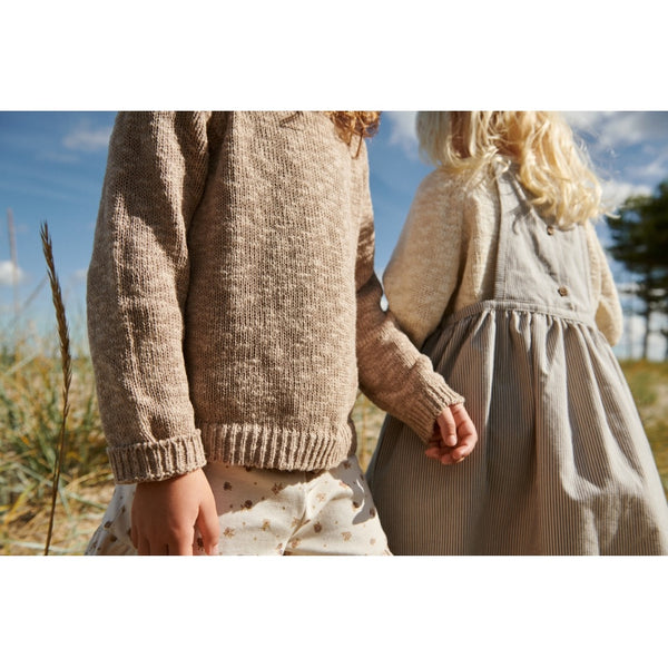 KNIT PULLOVER QUINN  Warm Stone