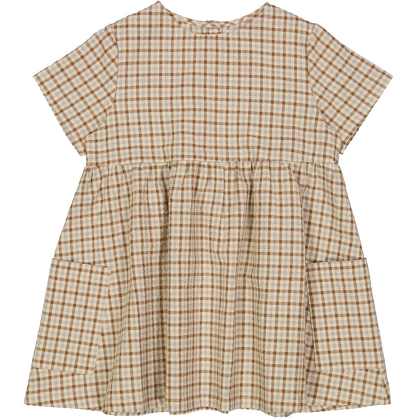 DRESS AYSE  Golden Dove Check