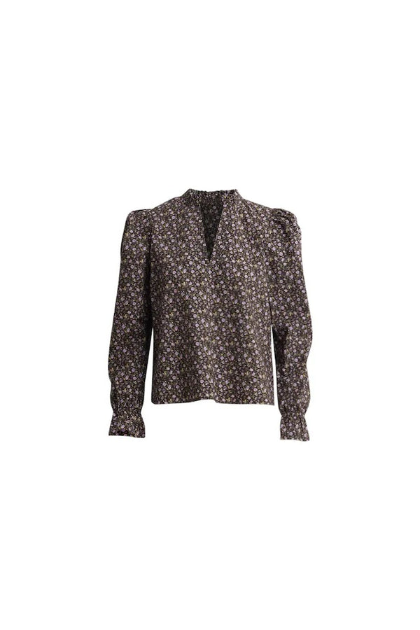 JENNY BLOUSE  Lilac Hazel Print