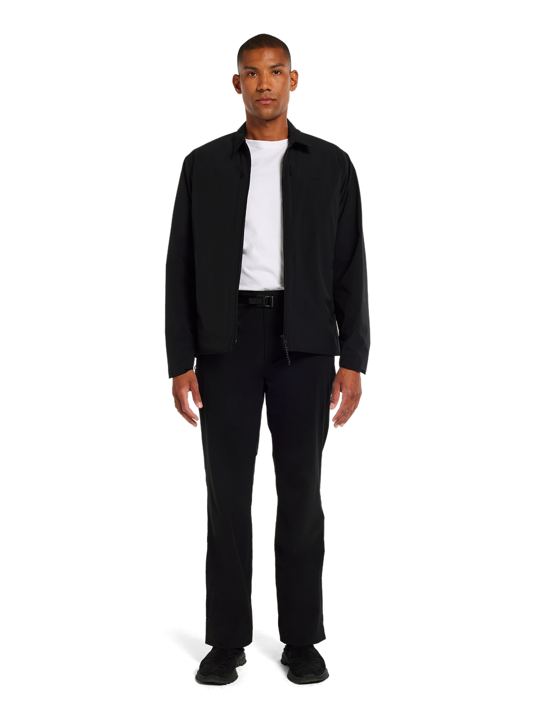 Folven lightweight shirt jacket  Black