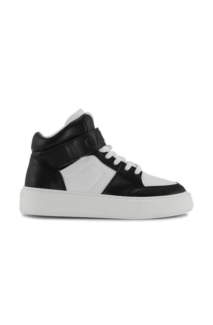 SPORTY MIX CUPSOLE HIGH TOP VELCRO SNEAKER T  Black/White