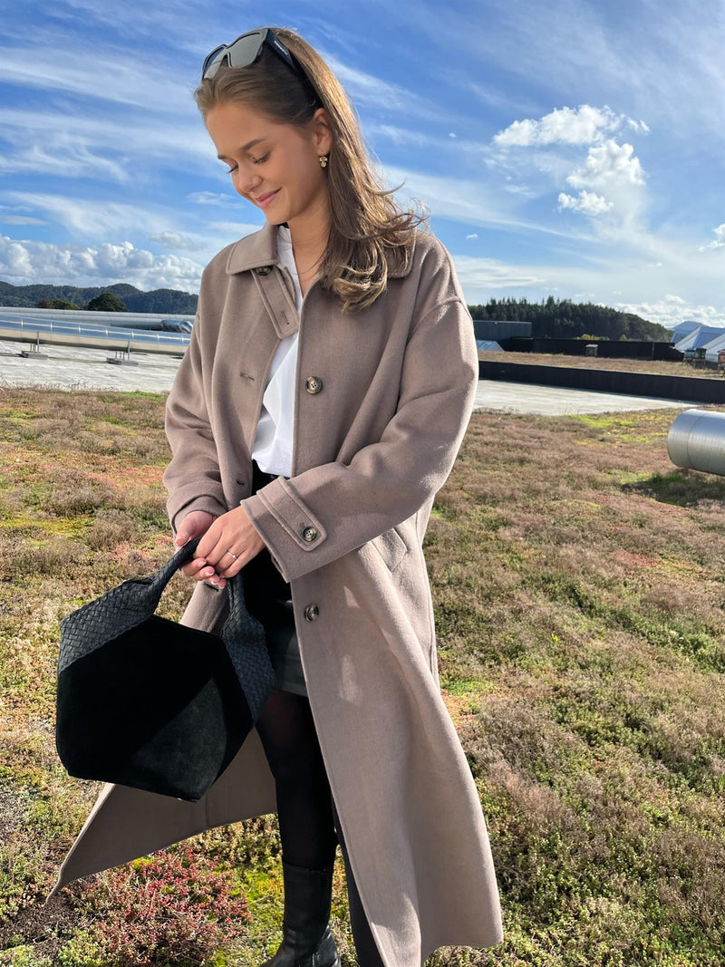 AMELIA COAT  Taupe