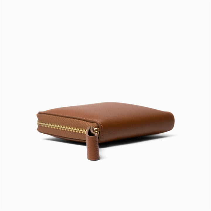 SMALL ZIP WALLET  Cognac