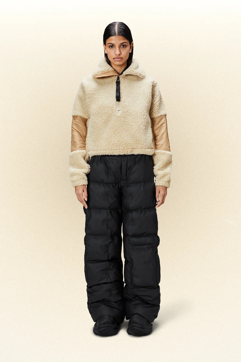 W KOFU FLEECE PULLOVER  Sand
