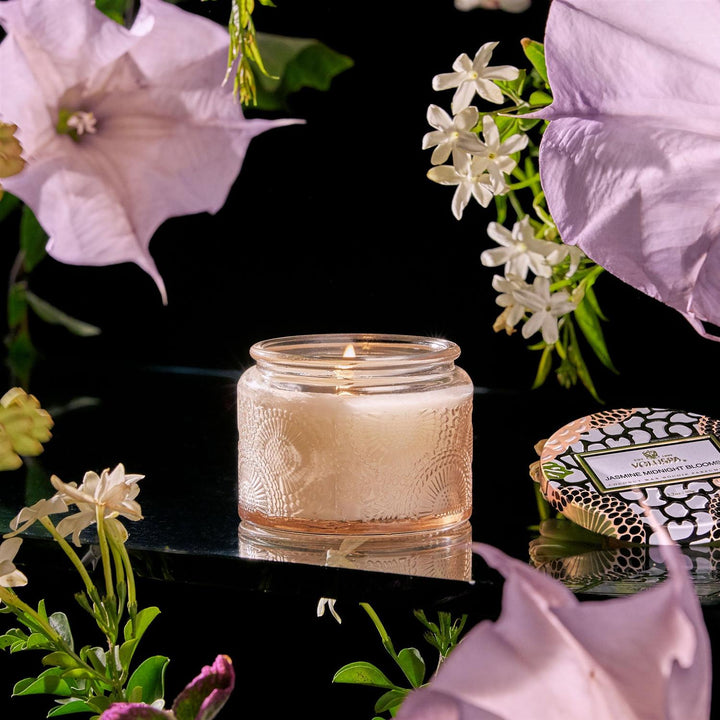 PETITE JAR CANDLE  Jasmine Midnight Blooms