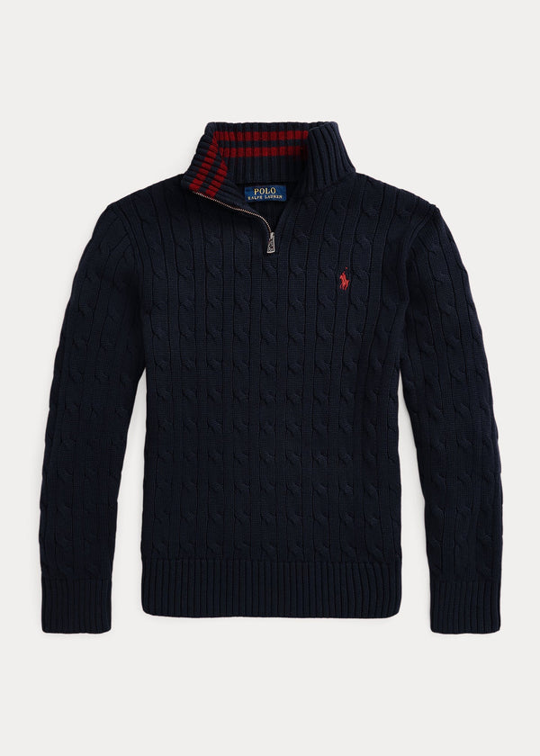 LS PULLOVER  Navy