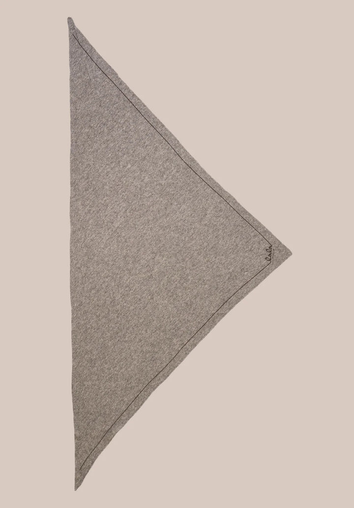 TRIANGLE SOLID LOGO  Middlegrey Melange