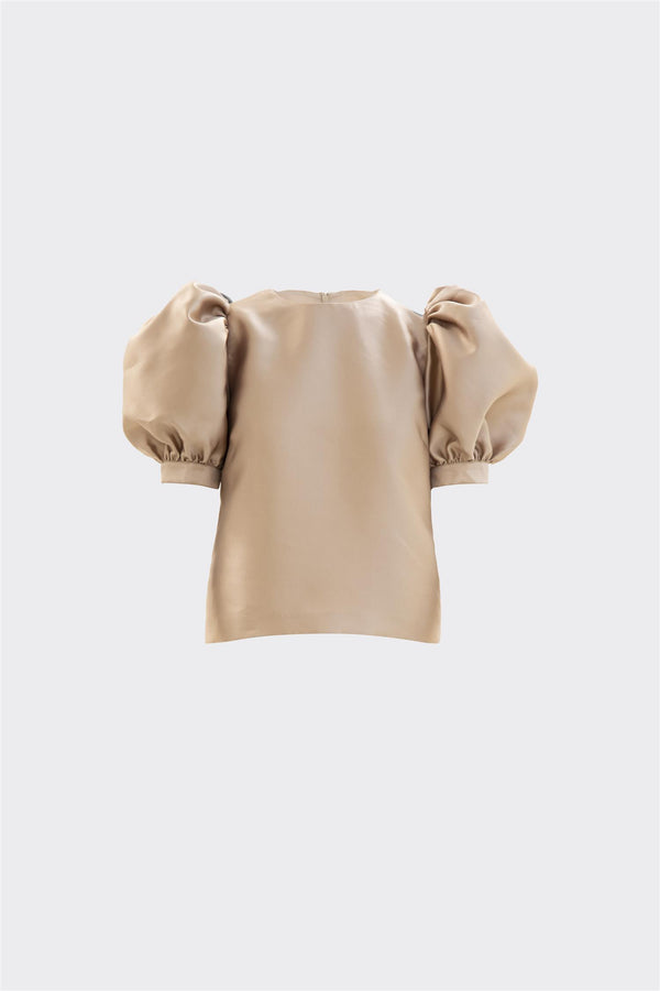 BOWIE BLOUSE  Champagne
