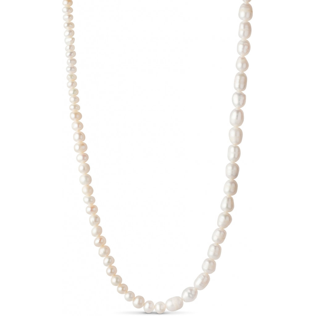 NECKLACE PEARLIE  White