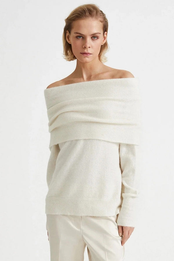 EVRY SWEATER  White