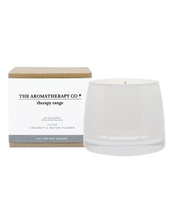 THERAPY CANDLE 260G  Coconut & Water Flower