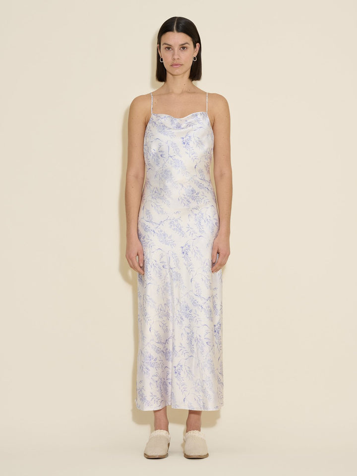 Eila Print Dress  Lilac Mix