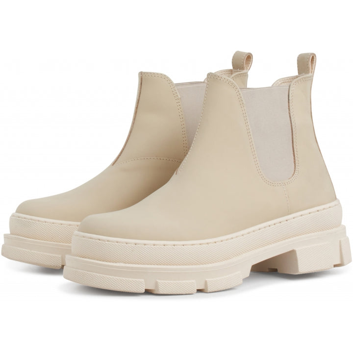 IREAN CHELSEA RUBBERISED LEATHER  Offwhite