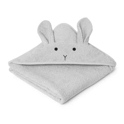 AUGUSTA HOODED TOWEL  Rabbit Dumbo Grey