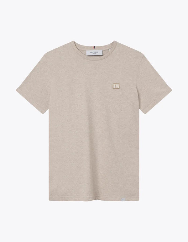 Piece T-Shirt  Light Sand Melange/Ivory-Dark Sand