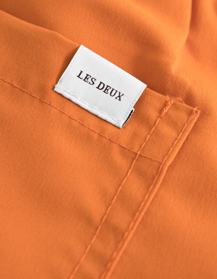 LES DEUX LOGO SWIM SHORTS KIDS  Dusty Orange/Ivory