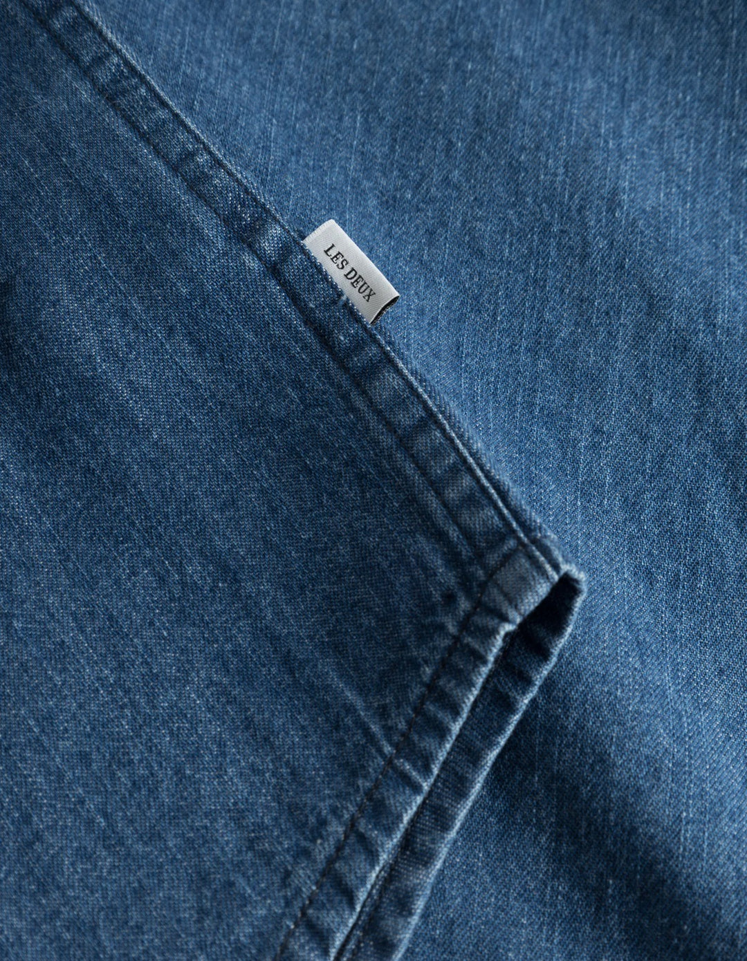 Kristian Denim Shirt  Medium Blue Wash