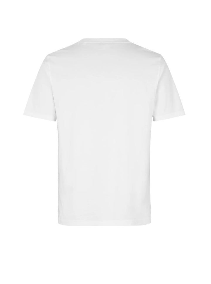 Cotton Jersey Frode Mads Tee  White