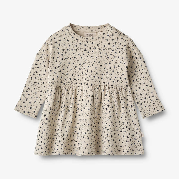 JERSEY DRESS EMMY  Soft Beige Clover