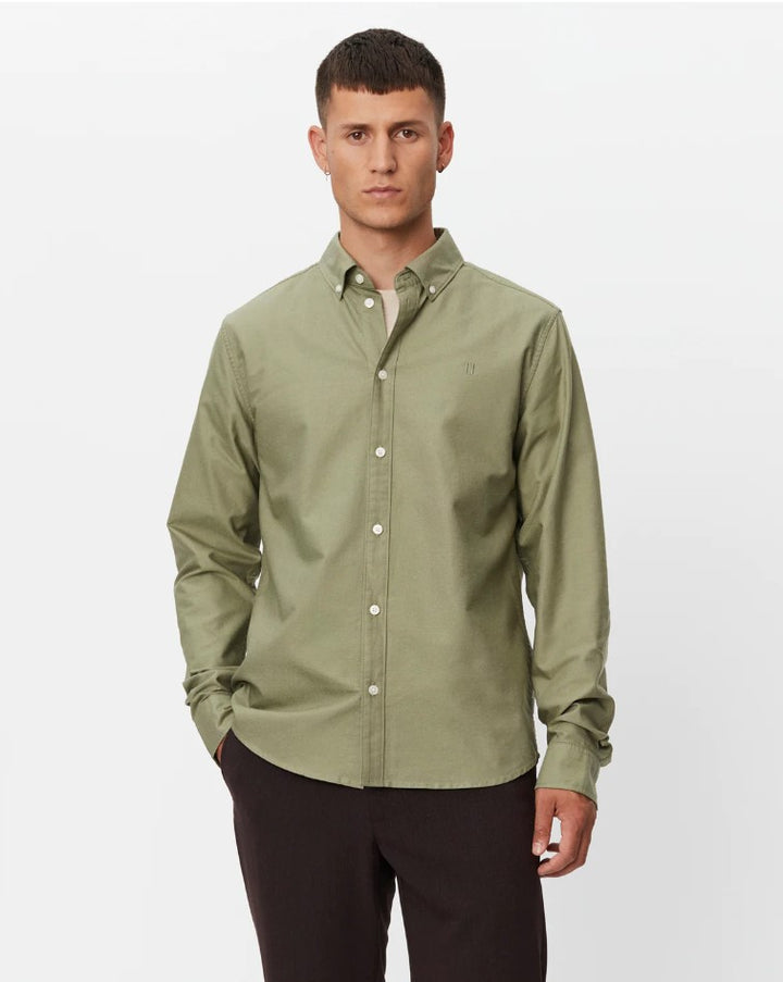 Kristian Oxford Shirt  Surplus Green