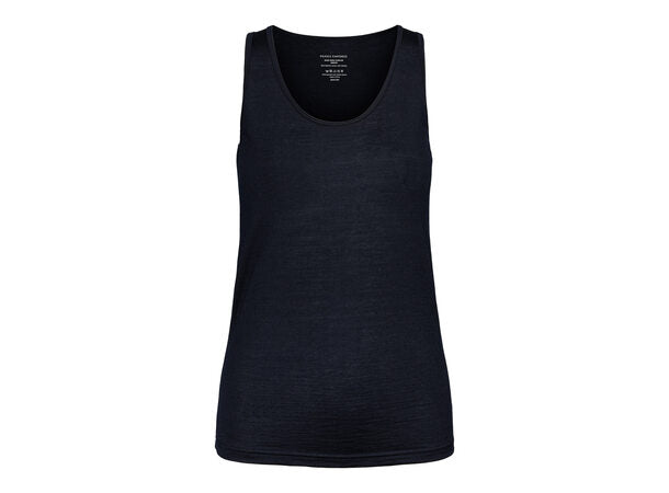 WOOL TENCEL TANKTOP  Black