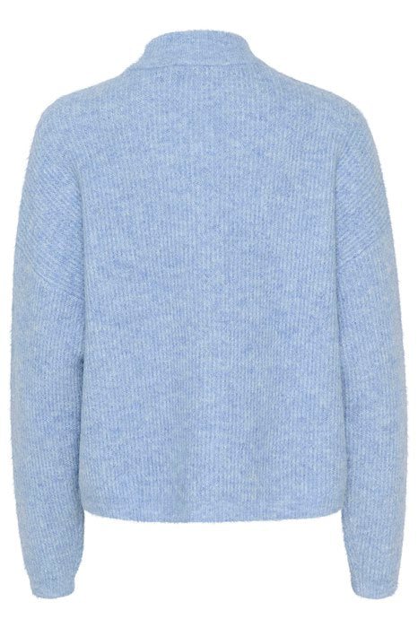 AlphaGZ short Cardigan  Illusion Blue