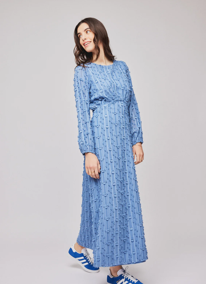 Julia long dress  Blue