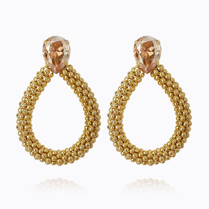 CLASSIC ROPE EARRING GOLD  Golden Shadow