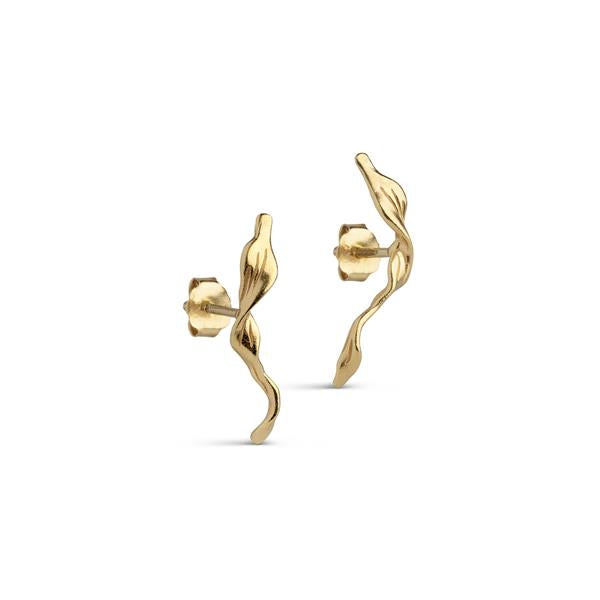 STUDS, JUNO  18K Gold-Plated Sterling Silver