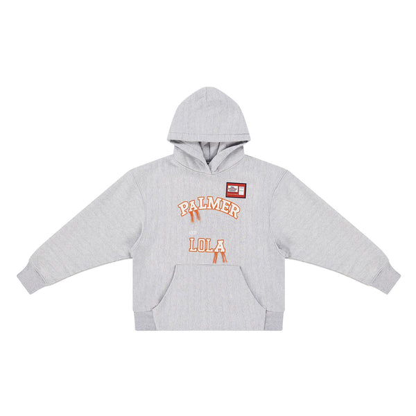 ROCKER HOODIE  Light Gray Orange