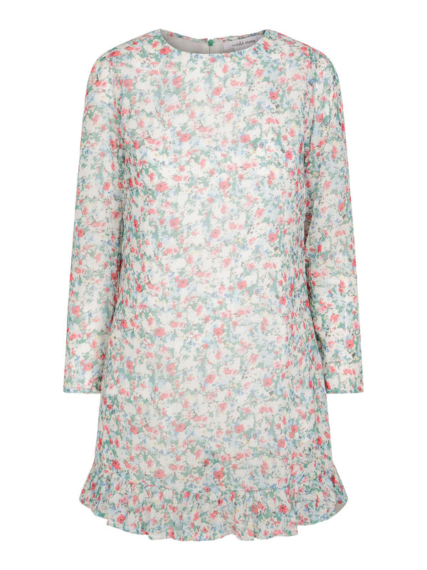 Blossom Short Dress  Flower Print