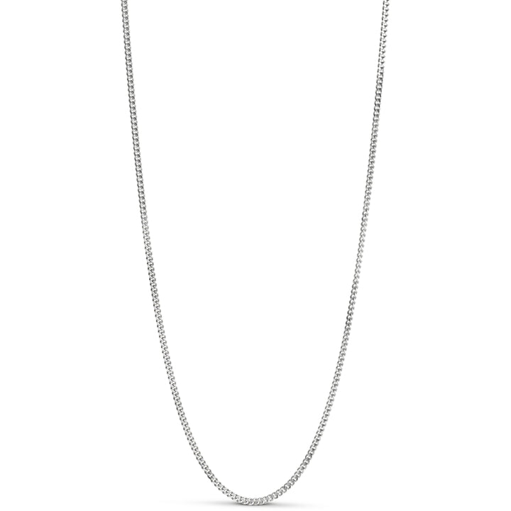 NECKLACE, CURB CHAIN 1,75 MM  Silver