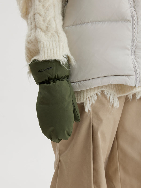 Slogen Bubble Mittens  Army